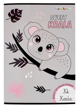 Zeszyt A4 3-linia do nauki pisania 32k Koala