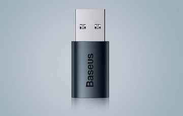 ЛЕГКИЙ ПОРТАТИВНЫЙ АДАПТЕР BASEUS USB A 3.1 USB C OTG PD 10 ГБ/с