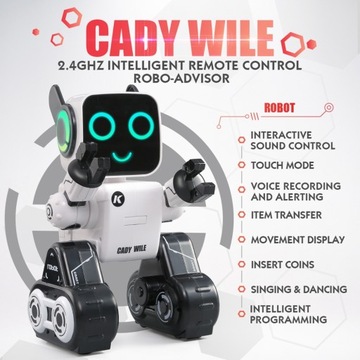 R4 Cady Wile RC Robot 24G Умный интеллектуальный робот