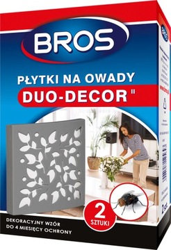 BROS PŁYTKI NA OWADY DUO-DECOR/2szt.