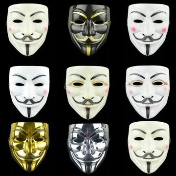MASK Film Косплей V значит Вендетта Анонимный Хакер