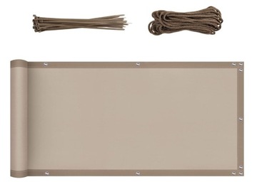 OSŁONA BALKONOWA TARASOWA OGRODOWA SEKEY 80 x 300 cm
