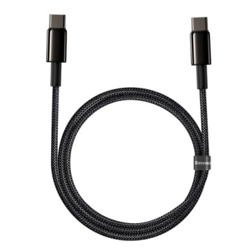 Кабель Baseus Tungsten 100 Вт, 1 м USB-C — USB-C