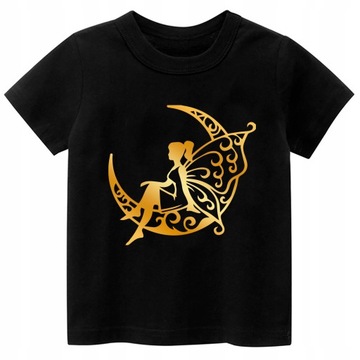 T-Shirt Koszulka dziecięcia Prezent czarna r.152