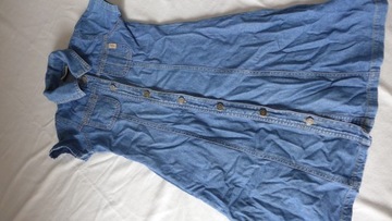 ADAMS SUKIENKA JEANSOWA ZAPINANA 110