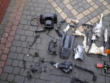 Kawasaki GT550 Z550 stacyjka silnik koła moduł