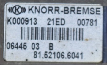 МОДУЛЯТОР ПЕРЕДНЕГО МОСТА EBS MAN 81.52106.6041