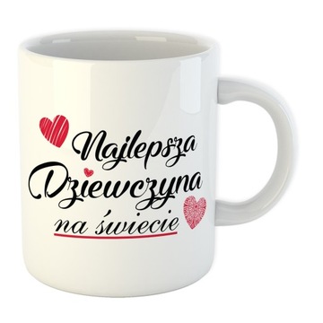 KUBEK DO KAWY PREZENT NA WALENTYNKI PREZENT NA WALENTYNKI DLA DZIEWCZYNY