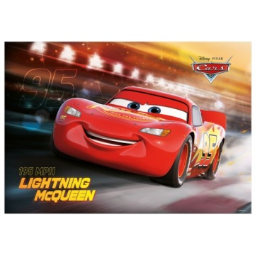 PODKŁADKA NA BIURKO OBUSTRONNA CARS MCQUEEN