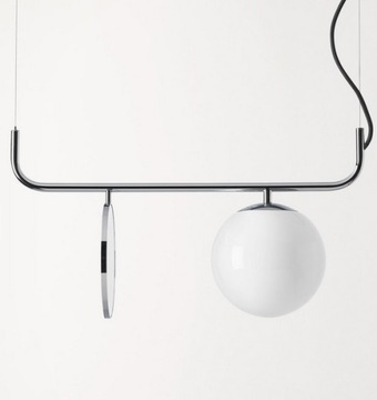 Lampa wisząca Westwing Moon 1 -punkt światła E14