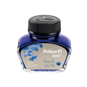 Atrament Pelikan do pióra 30 ml 4001 w butelce niebieski