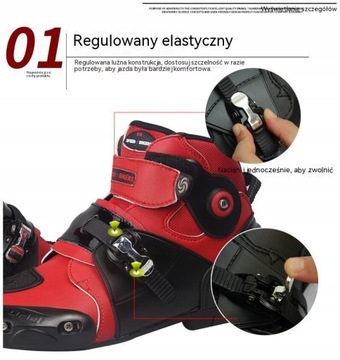 buty motocyklowe krótkie buty motocyklowe