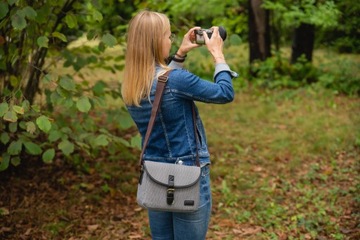 Torba Fotograficzna na Aparat Kamerę Retro Damska