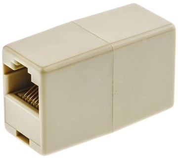 Łącznik kabli internetowych RJ-45 Ethernet