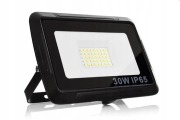 Мощный галогенный светодиодный прожектор 30Вт IP65 для гаража