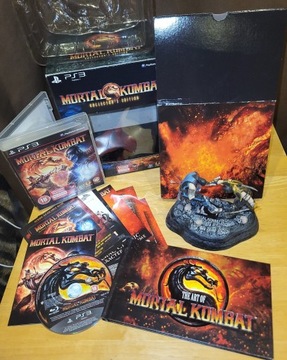 MORTAL KOMBAT 9 IX KOLLECTORS EDITION - PLAYSTATION 3 PS3 +FIGURKA