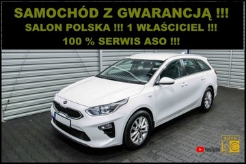 Kia Ceed III Kombi 1.4 T-GDi 140KM 2019 Kia Cee&#039;d AUTOMAT + Salon POLSKA + 1 Właściciel