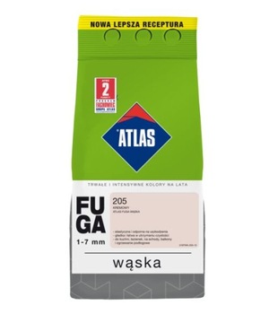 Fuga wąska 205 kremowy 2 kg Atlas