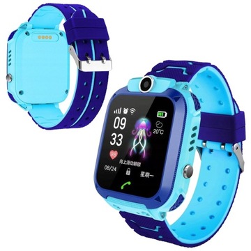 Smartwatch Zegarek dla dzieci wodoodporny NIEBIESK