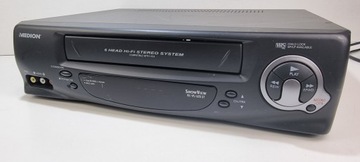 Видео VHS DVD видеомагнитофон Medion 6 голов стерео Hi-Fi