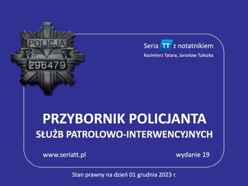 Przybornik policjanta cz. 1 (taryfikator mandatów 2024)