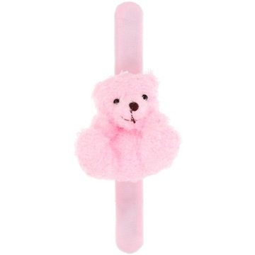 PLUSZOWA ZABAWKA ZABAWKOWA Z BRANSOLETKĄ BEAR SLAP