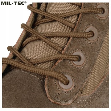 Buty taktyczne wojskowe trekkingowe dwa zamki Mil-Tec Two Zip - Coyote 41