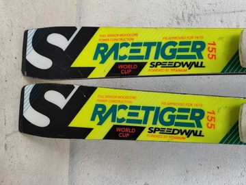 FIS VOLKL RACETIGER SPEEDWALL SL 155CM R11 2015 г.