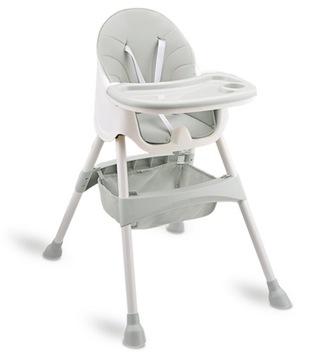 MILO СТУЛЬК ДЛЯ КОРМЛЕНИЯ ДЕТЕЙ, СКЛАДНОЙ, ПОДНОС RICOKIDS