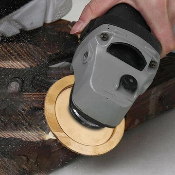 ВЫПУКЛЫЙ ШЛИФОВАЛЬНЫЙ ДИСК ПО ДЕРЕВУ, РАШПИЛЬ 125 мм