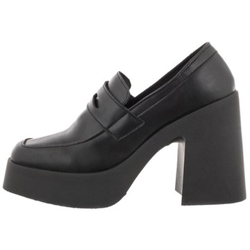 Buty Damskie Botki na Obcasie Altercore Grace Black Czarne