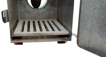 Комплект коптильни, каминная решетка, Чугунные трубы, диаметр 120