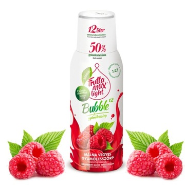 Сироп для карбонизатора Soda FruttaMax: МАЛИНА ЛАЙТ 500 мл на 12 л