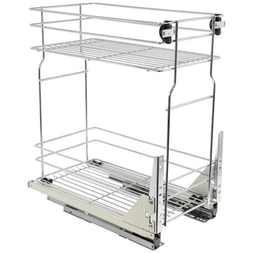 Kosz cargo 30cm 2p. 300 z systemem jezdnym cichy domyk Variant Multi REJS