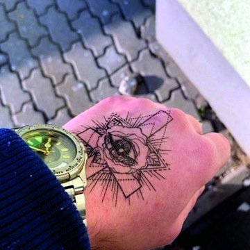 Смываемая татуировка на коже – ваш собственный дизайн! формат А4