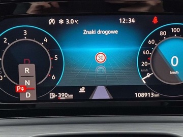 Volkswagen Golf VIII Variant 2.0 TDI 150KM 2022 Volkswagen Golf Faktura VAT Hak Navi Grzane fotele IQ LEDMasazEl.fotel, zdjęcie 15