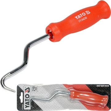 КЛЮЧ YATO для обвязывания скрутки Арматурный поворотный крючок