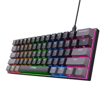 KLAWIATURA GAMINGOWA MECHANICZNA 60% MAŁA MINI PODŚWIETLANA RGB DLA GRACZY