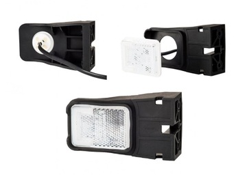 Lampa Obrysowa LED Przednia LD 2732 uchwyt odblask NEON