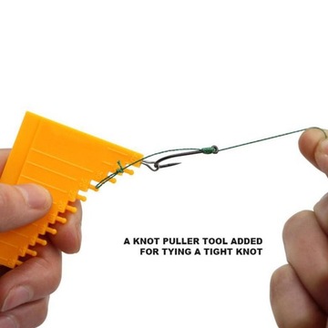 Инструмент для завязывания поводка для волос Прибор для ловли карпа