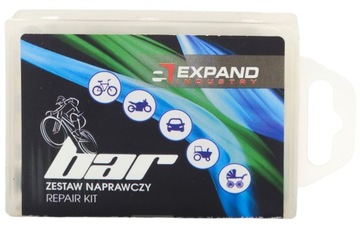 Набор ремонтных заплаток и клея для трубок