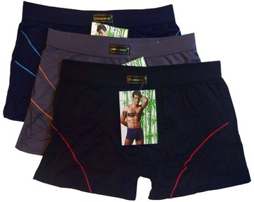 3 ПАРЫ! Трусики BAMBOO BOXERS Cotton World L