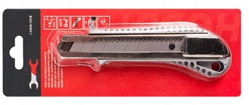 NOŻYK DO TAPET TAŚMY 18 mm Z OSTRZEM ŁAMANYM