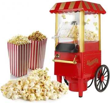 Retro Maszyna Do Popcornu Na Gorce Powietrze Z