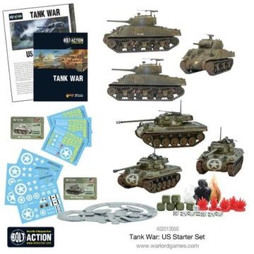 Bolt Action Tank War: US STARTER SET