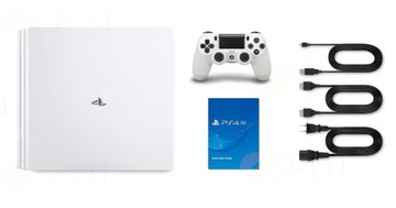 Sony playstation 4 ps4 pro белый 1tb pad полный комплект купить с 