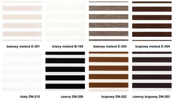 рулонная штора в кассете с дневной и ночной линией, размер 80