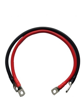 Комплект аккумуляторных кабелей 2x 50см 35мм2 OCZKO M10 ELEKTRO POLISH CABLE