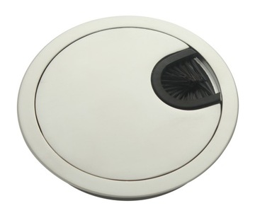 PRZEPUST KABLOWY METALOWY KD-80 80 MM CHROM MAT.