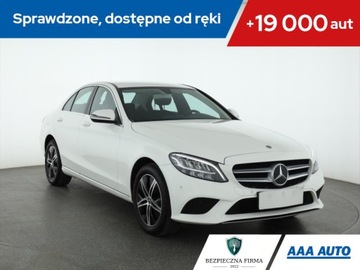Mercedes Klasa C W205 Limuzyna Facelifting 1.6 C160 129KM 2019 Mercedes C C 160, Salon Polska, Serwis ASO